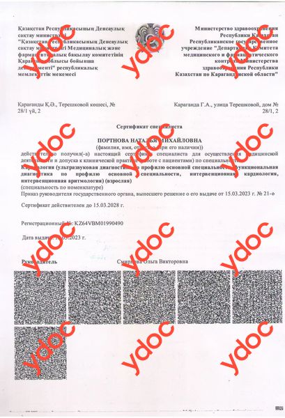 Документы и фотографии - Портнова Н. М.