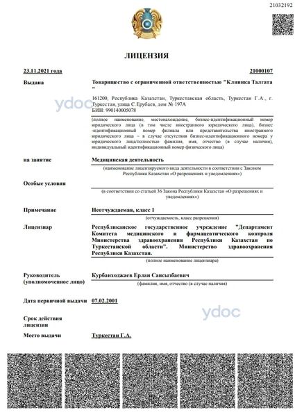 Лицензия Лицензия