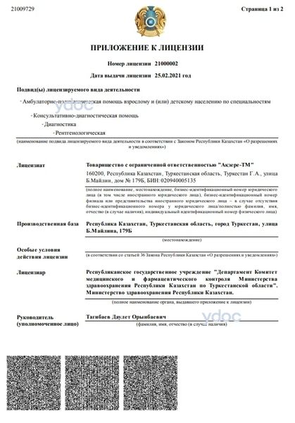 Лицензия Лицензия