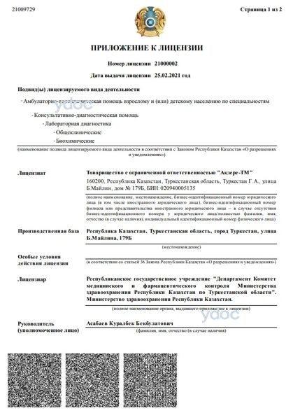 Лицензия Лицензия