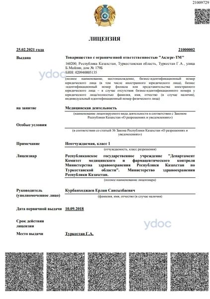 Лицензия Лицензия