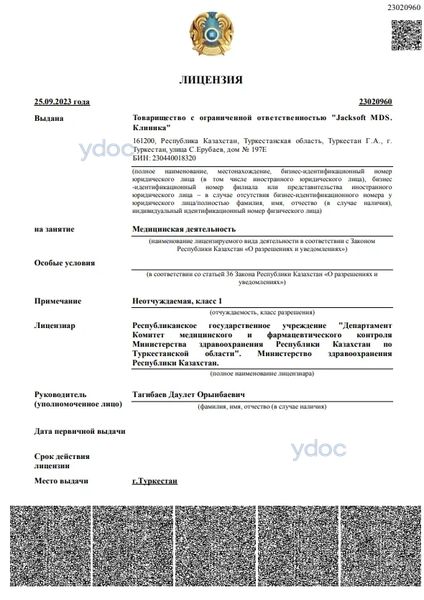 Лицензия Лицензия