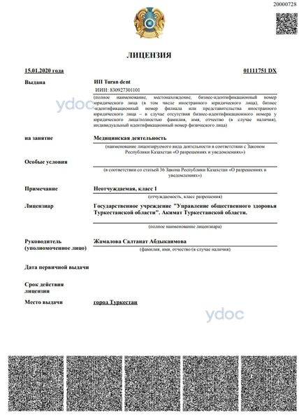 Лицензия Лицензия