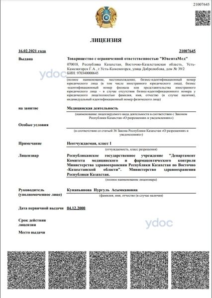 Лицензия Лицензия