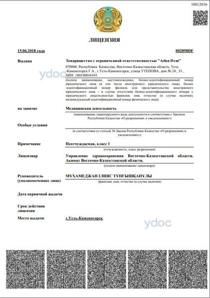 Лицензия Лицензия