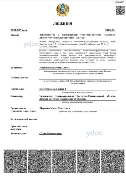 Лицензия Лицензия