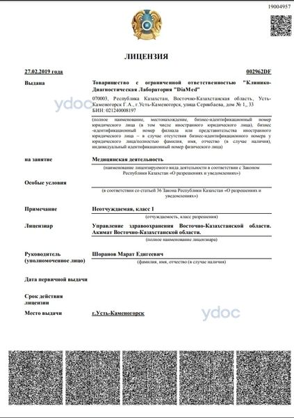 Лицензия Лицензия