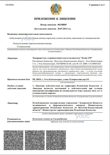 Лицензия Лицензия