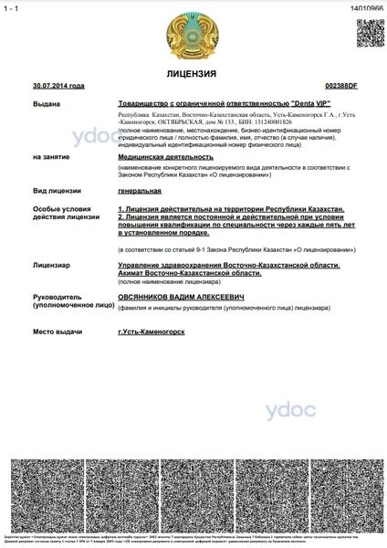 Лицензия Лицензия