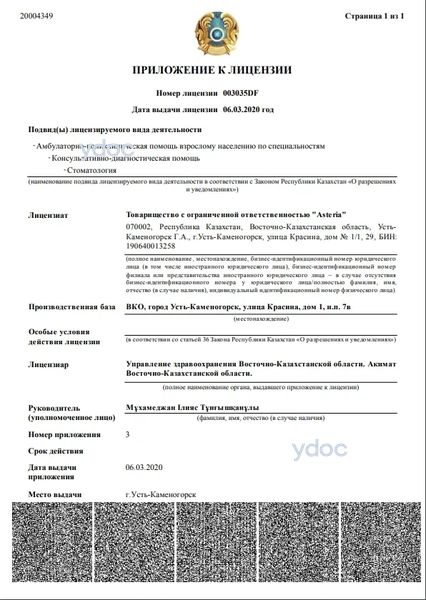 Лицензия Лицензия