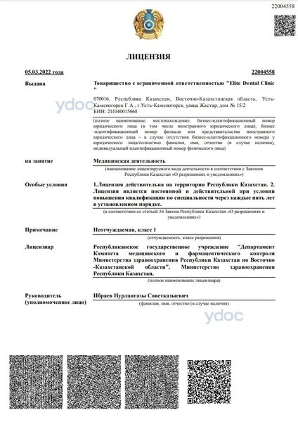 Лицензия Лицензия