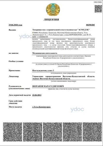 Лицензия Лицензия