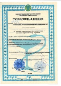 Лицензия Лицензия