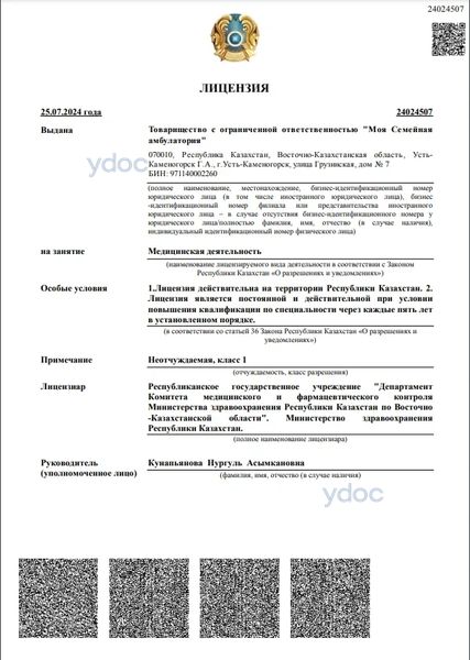 Лицензия Лицензия