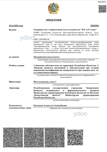 Лицензия Лицензия