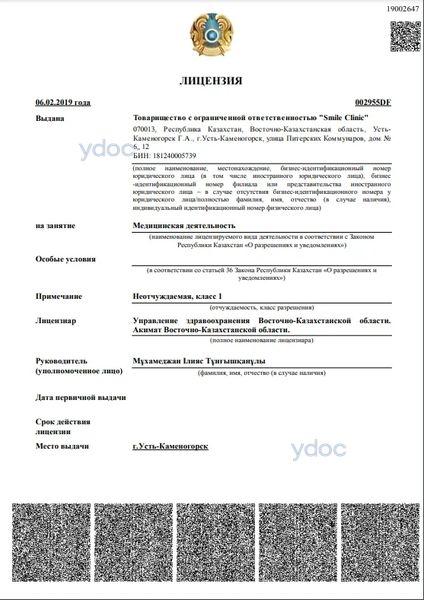 Лицензия Лицензия