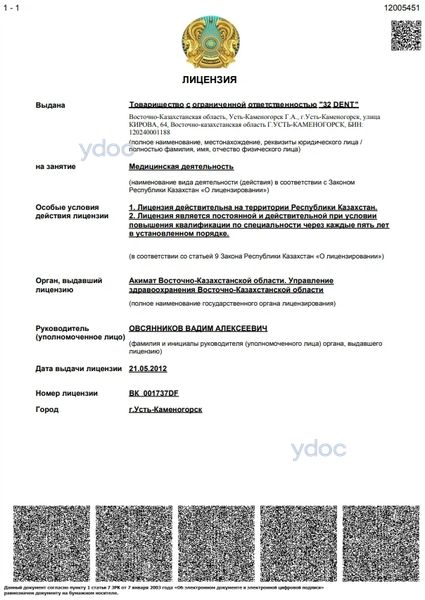 Лицензия Лицензия