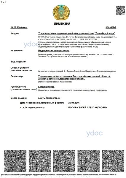 Лицензия Лицензия