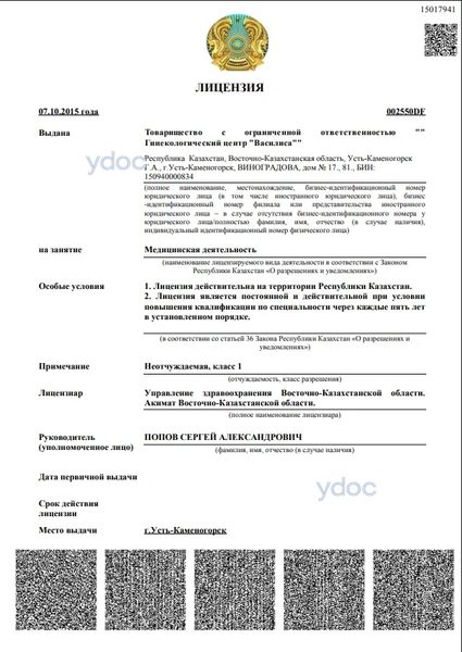 Лицензия Лицензия