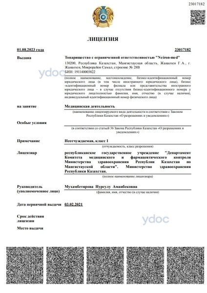 Лицензия Лицензия