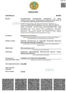 Лицензия Лицензия